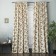 Set of curtains "Dryada", size 170 x 270 cm - 2 pcs, brown color