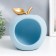 Souvenir Polystone stand "Blue apple" 20.5x16x18 cm