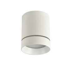 Ceiling flow Gerhort G84003/9W 4K WT, 10x7.9x7.9 cm, white color