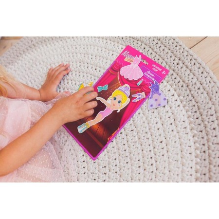 Магнитная игра «Одень куклу: Арина-балерина», 15 х 21 см-6