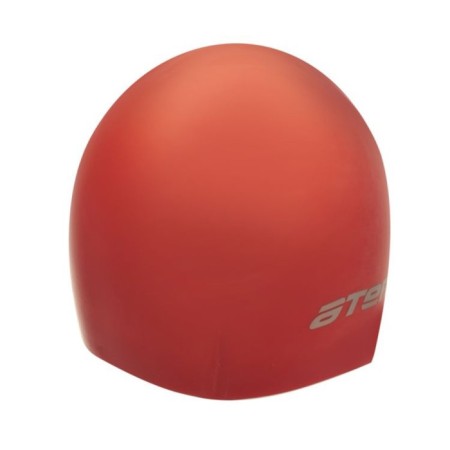 ATEMI SC309 swimming cap, silicone, red color-2