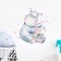 Sticker Plastic Interior color "Cute Hippo" 30x90 cm