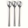 Tablespoons plastic, in a set 12 pieces, color silver