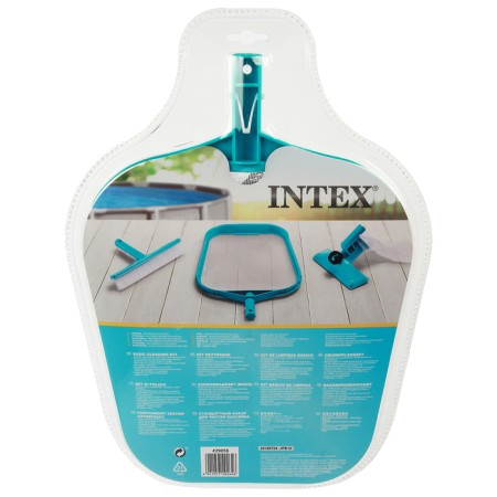 Set for cleaning the pool: net, brush, pump, 29056 Intex-3
