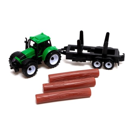 Tractor inertial "Farmer", with a trailer-4