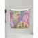 Organizer in a bath on suction cups "neon tropics", for storing toys and trifles, size 33x39 cm