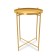 Journal table, 376x376x515, gold