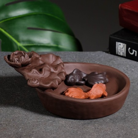 Set of incense on the stand "Fish" 13x5x11cm-5