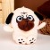 Soft toy "MOPS", on a key fob, 10 cm