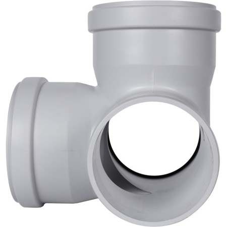 Cross sewer stout SKB-0017-011087 D = 110 mm, 87.5 °, 2-plane, silent-3