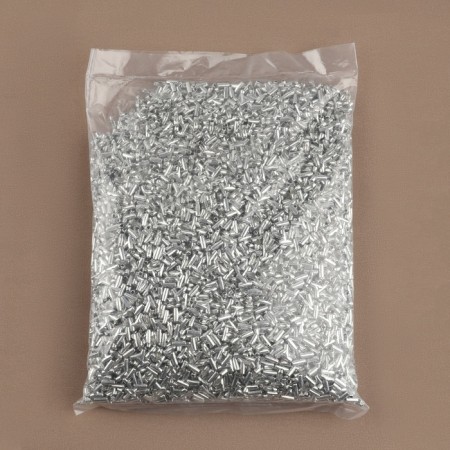 Flasp for a chain with balls, d = 3.2 mm, silver color-2