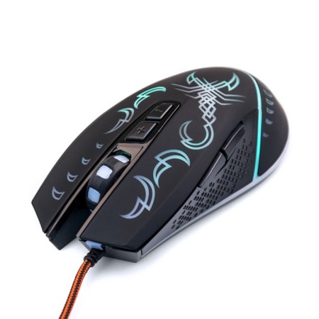 Dialog Gan-Kata MGK-20U mouse, game, wired, backlight, 2400 dpi, black-3