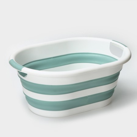 Fighting pelvis, 25 l, 54 × 38.5 × 7 cm, sea wave color