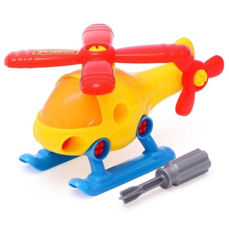 The designer of the screw "helicopter", 16 elements-4