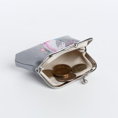 Wallet on the farmar, the color is gray-3