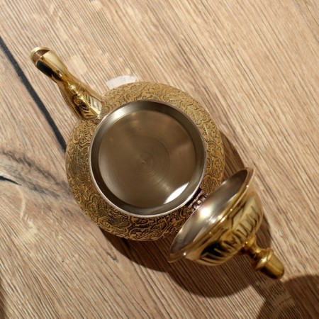 Teapot 20x10x17 cm, brass-6