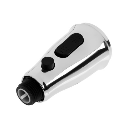 Zein aerator, for an exhaust mixer, with stream adjustment, 2 modes, chromium color-3