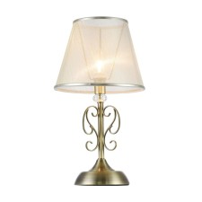 Freya Fr2405-TL-01-BS Driana, 250x250x446 mm desktop lamp, E14, 1x40W, antique bronze color