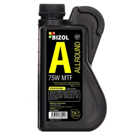 Bizol Allround Gear Oil MTF 75W, synthetic, 1 liter