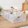 Storage container without a cover of Rolly, 11.5 l, 24.2 × 45 × 12.9 cm, transparent