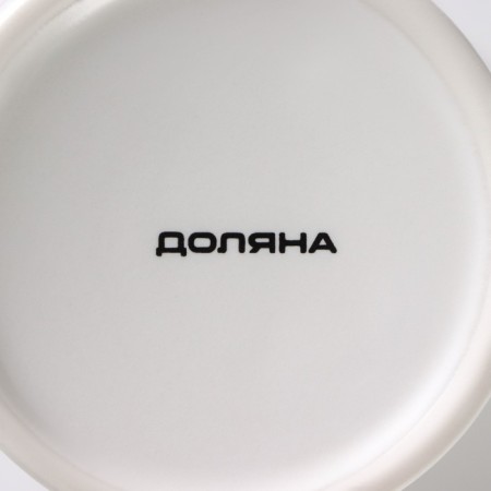 Porcelain share mug "Hummingbird", 380 ml, white color-4