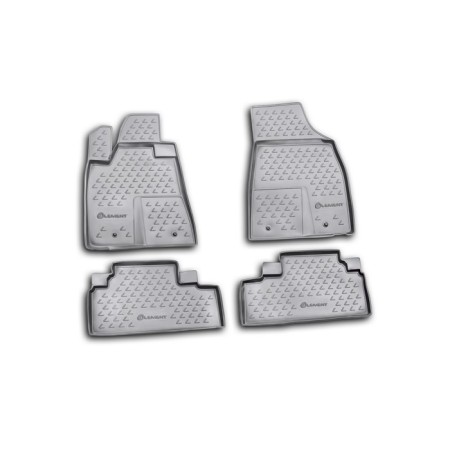 Rugs in the Lexus RX350 Salon 2009-2012, 4 pcs. (polyurethane)