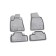 Rugs in the Lexus RX350 Salon 2009-2012, 4 pcs. (polyurethane)