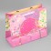 Gift package laminated with a plastic window, packaging, Happy Birthday, 32.5 x 26.5 x 13.5 cm