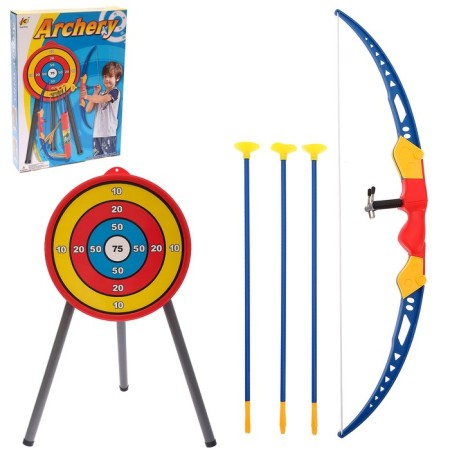Onions "Sports", with targets and Kolchans, shoots suction cups