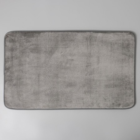 Коврик SAVANNA «Memory foam», 50×80 см, цвет серый-2