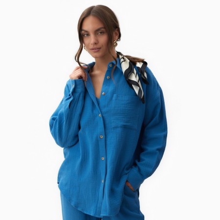 Female oversized shirt Mist Muslin size XS, cent