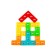 Developing toy "3D puzzle" No. 1, 23 elements