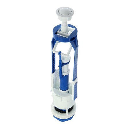 Detle valve for the toilet tank "RBM" KV-16.2, single-level button white