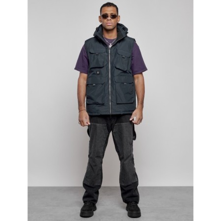 Luy jacket transformer male winter, size 50, dark blue color-8