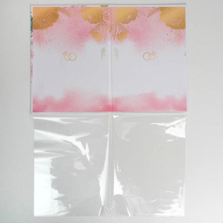 The folder for the certificate of marriage "Pink Dreams", A4.-4