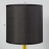 Hell lamp "Amalia" E14 40W Black 20x20x30 cm Risalux