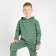 Hudy for the boy One Love Light, height 146 cm, green color