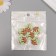 Decor for creativity plastic "Basket with flowers" set 6 Sh 2.5x2.4x0.8 cm
