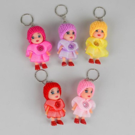 Doll-skeleton "Girl", ruffles, color mix-1