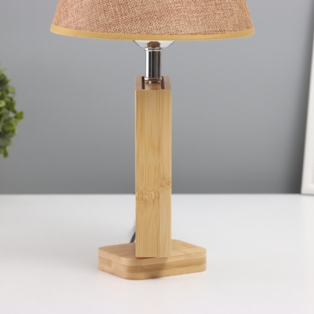 Table lamp with a photo frame 10x15cm (plastic insert) 20x20x35cm-4