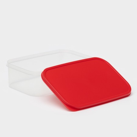 Container shade 1.2 l, red color-1