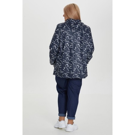 Women's jacket, size 58, dark blue color-3
