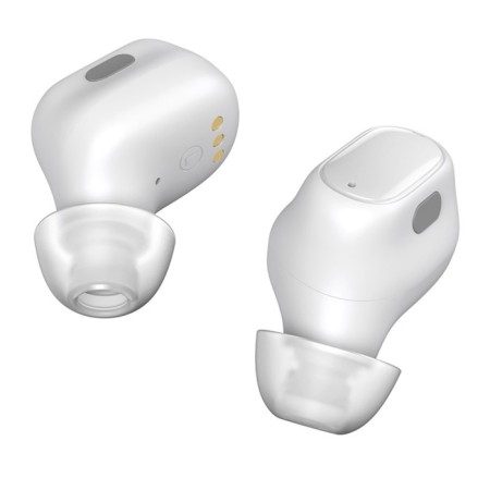 Wireless headphones Baseus WM01, TWS, vacuum, BT5.0, 40/300 mAh, microphone, white-3
