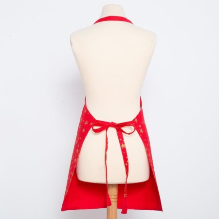 Apron Ethel Gold Stars 60x65cm, 100%HL, 190g/m2-4