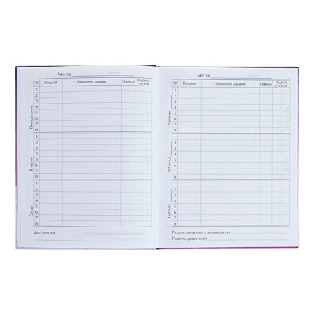 Diary for grades 1-4 "Amazing nearby", solid cover, glossy lamination, 48 sheets-6