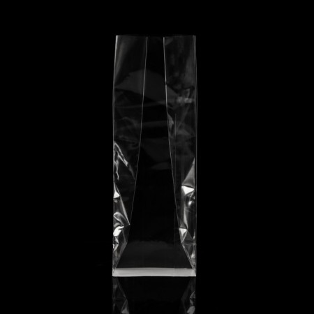 Package with a hard bottom, 14 x 14 x 45 "Transparent"-1