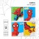 A set of notebooks is 20 pieces, 18 sheets, in a cage, covered paper cover, spider-man