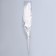 Decor of feathers "Fountain" on the leg, height - 68 cm