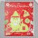 Stick phosphorus plastic "Santa Claus and cap" set 3 pcs 28.5x23.5 cm