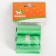 Packets for cleaning dogs monophonic (3 rolls of 15 bags 29x21 cm), green